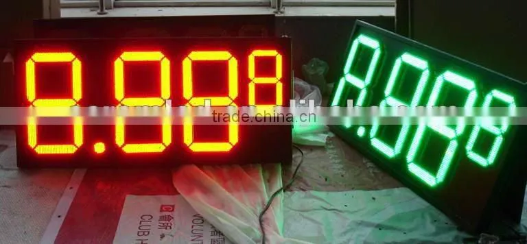 8" PCB LED gas sign/ LED Oil Price Display Control Mode