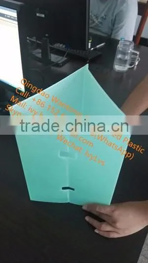 Eco-friendly Corrugated Plastic Tree Guards can be used at least 3 years
