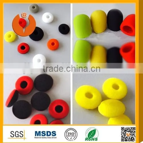 Hot!!Hot!!Hot!!High Quality Soft Cheap Sponge Covers for Earphone