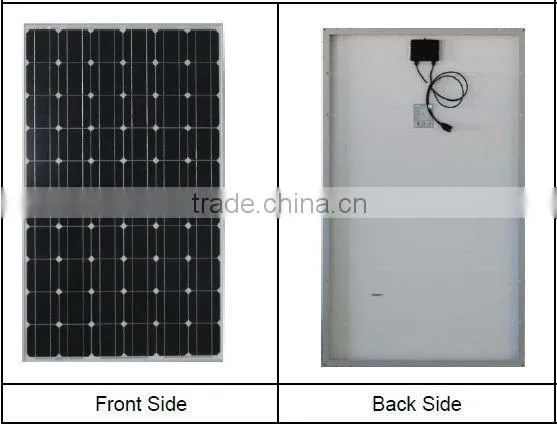 TUV MCS CEC certificated monocrystalline 245W solar panel
