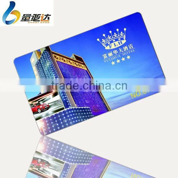 Custom Plastic RFID 125KHZ Blank Atmel card T5577