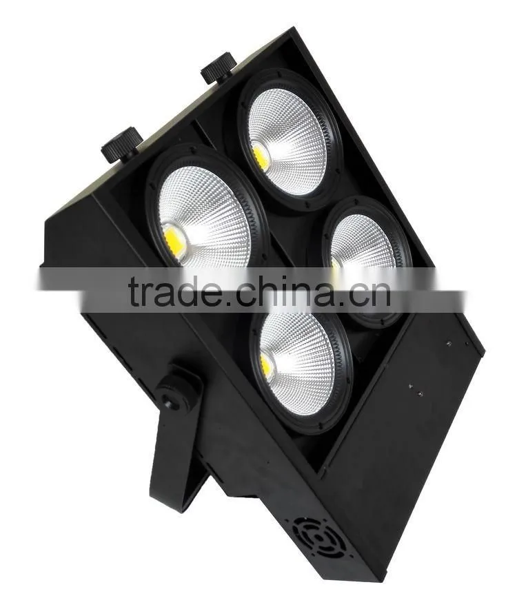 4*100Watt Factory Direct Sale 4*100W RGBWA+UV 6IN1 COB LED 4Eye Audience Blinder Light