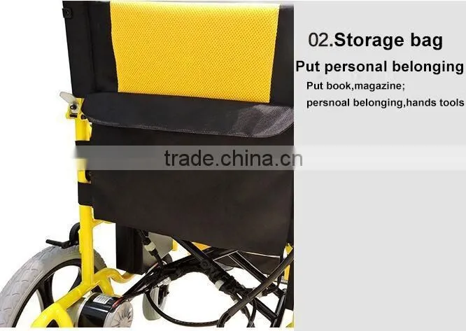 Chinese System Electric Wheelchair for Handicapped and Elderly People