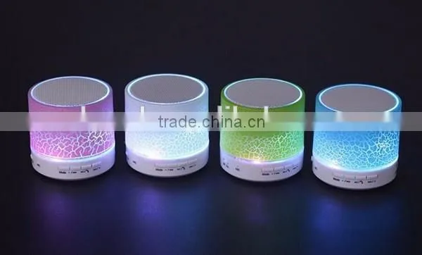 Hot selling wireless cheap mini bluetooth speaker with flashing light