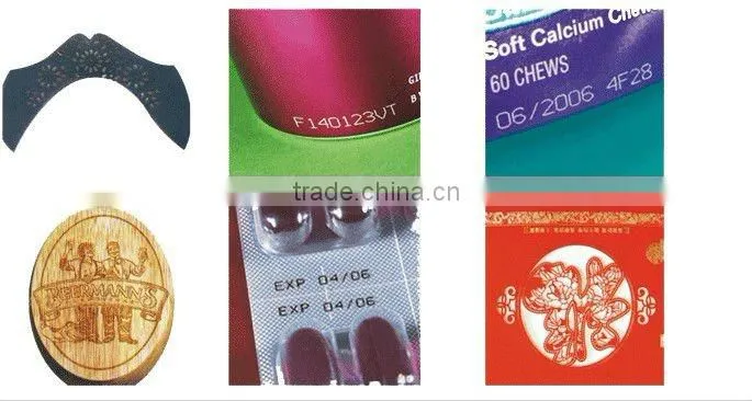 CO2 Laser marking machine for agricultural products logo and production date