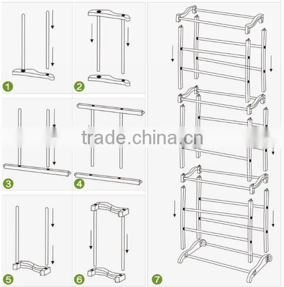 DIY kids metal shoes shelves/ decorative storage shelves/ adjustable steel shelving