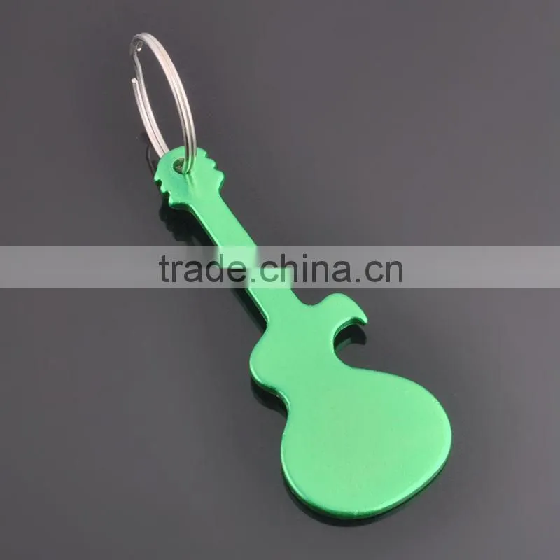 XL-WH51107 new arrival key chain alloy guitar keychain high quality alloy metal bottle opener keychain