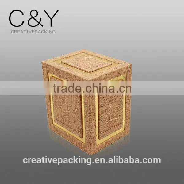 High end pu leather perfume gift boxes for wholesale dongguan