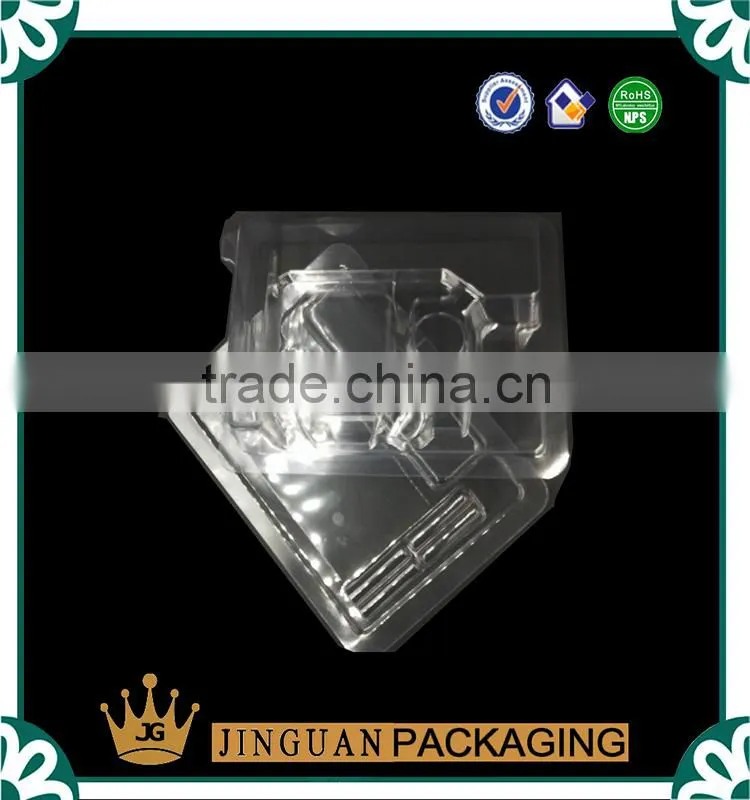 2016 Custom transparent PVC PET box clear blister package