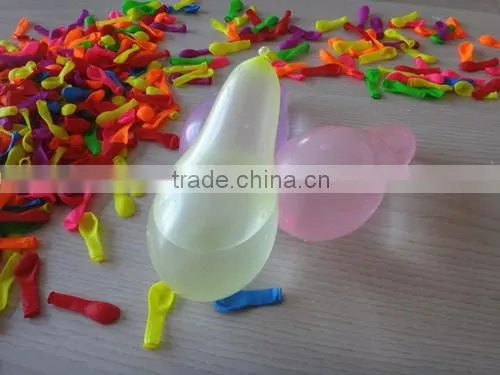 Tonghai latex water balloon/ china latex balloon supplier water balloons