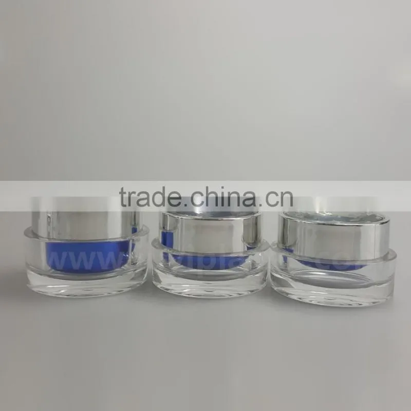 Luxury Acrylic Cosmetic Jar and lotion bottle packaging Sets
