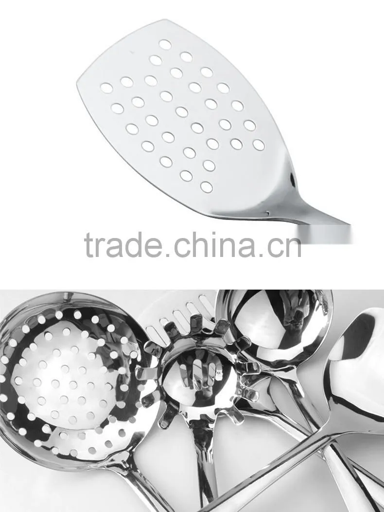 2015 high Quality cutlery kitchenware with Silica gel handle korean kitchen tools/modern kitchen designs 7PCS/SET S34