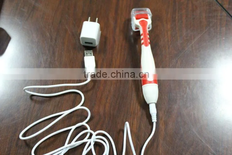 Power Line and Changeable Heads LED Light Microneedle Derma Rolling