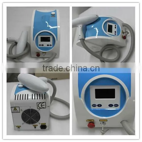 High quality professional q switch nd yag laser 1064mm&532nm machine