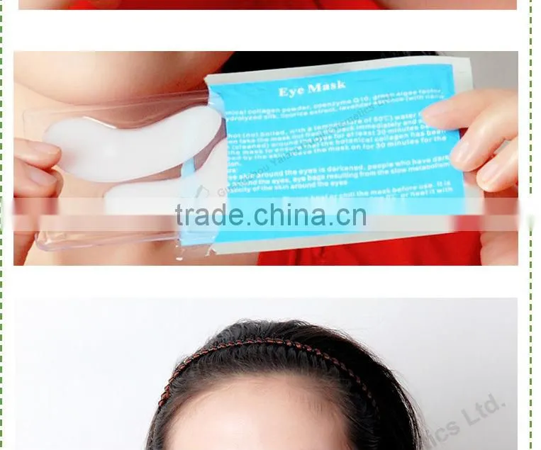 Cosmetics Hyaluronic Acid Collagen Crystal Eye Mask