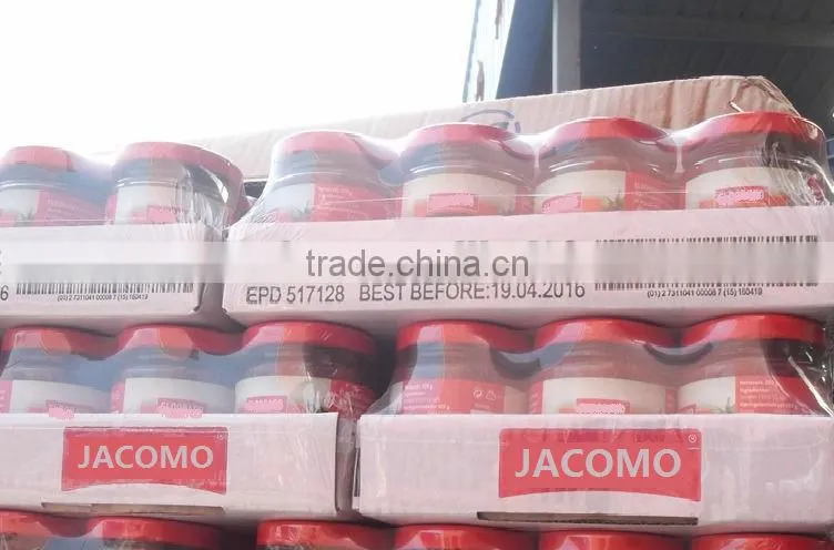 hot selling africa halal food red color natural tomato paste