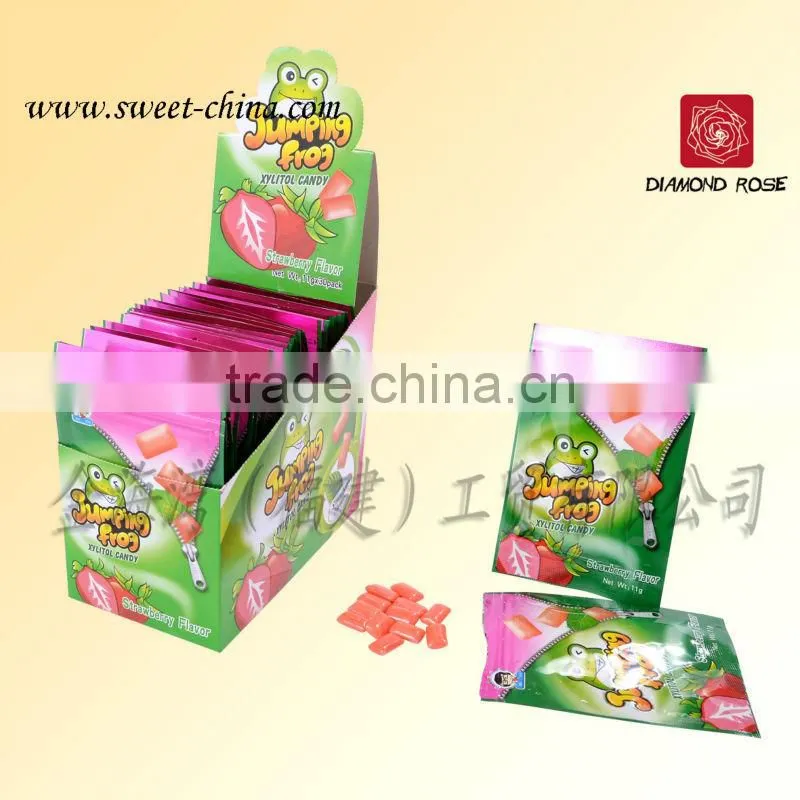 Filled chewing gum