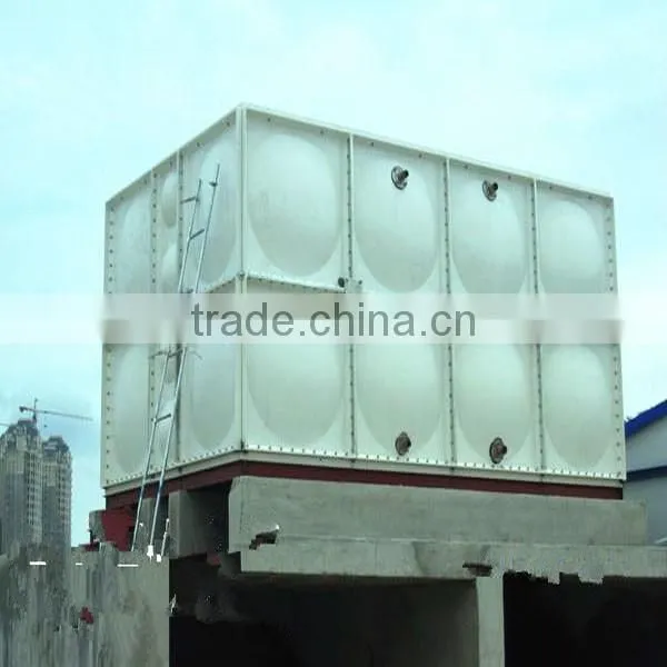 Enameled pressed steel water storage tank in high quality