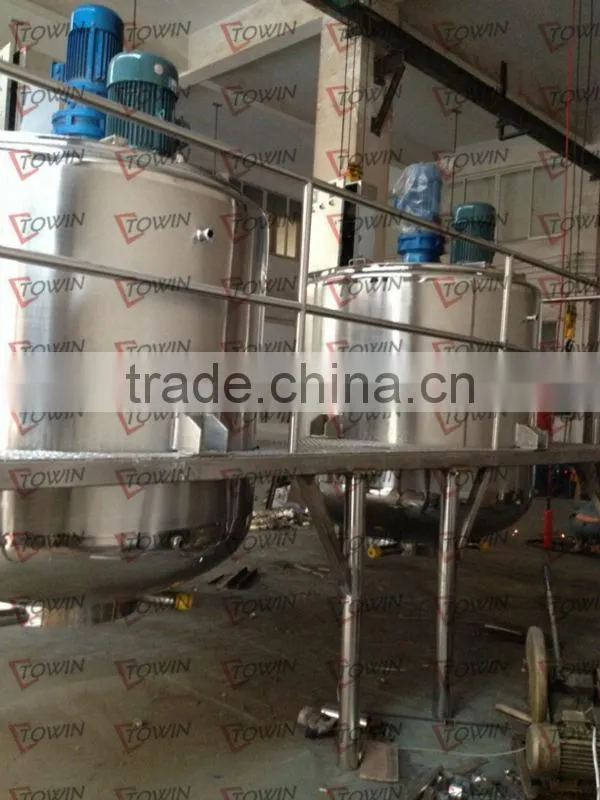 SS304 two motions Reactor Vessels with platform