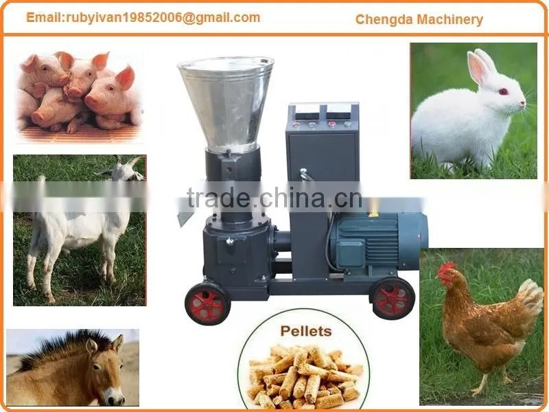 2017 hot sell sheep feed pellet machine line in Mongolia