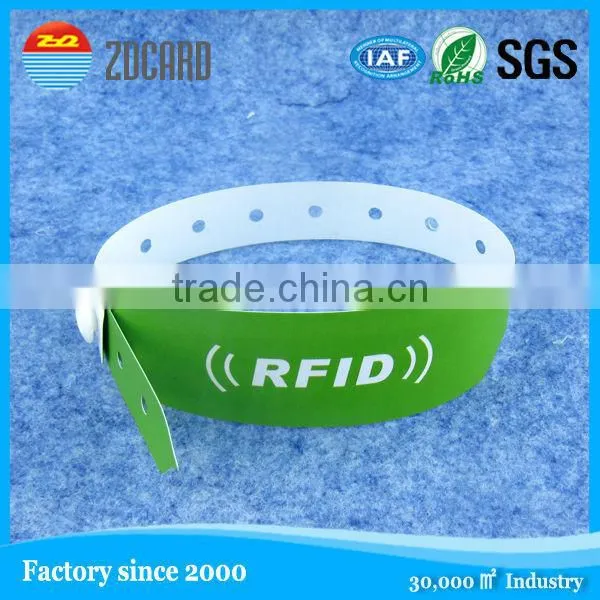 passive rfid paper wristband
