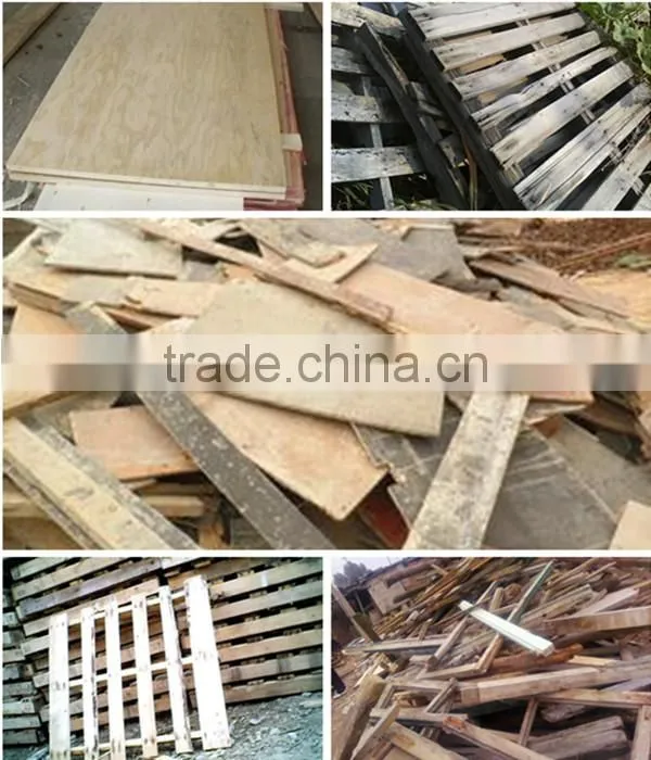 Nail removing functional wood pallet crusher machine/wood pallet crusher machine/board crusher