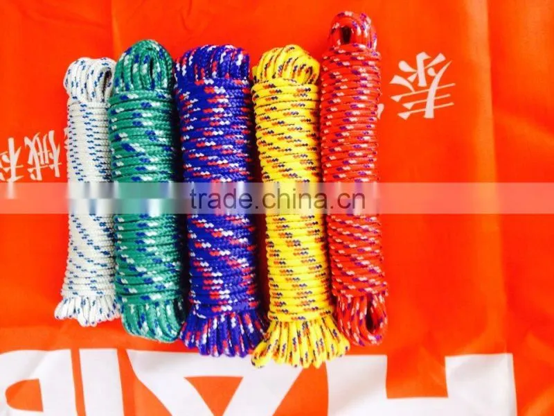 Hot sale popular 3mm braided polyester rope