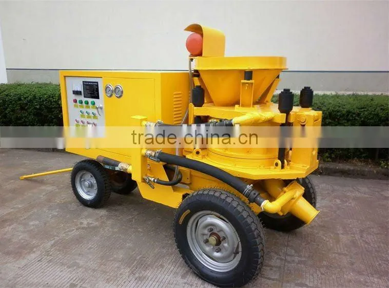 CE approved! 9m3/h wet-mix shotcrete machine