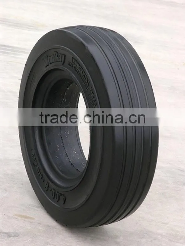 small solid rubber wheels 3.20-8 3.60-8 4.00-8 16x5-9 used for industry trailer machine