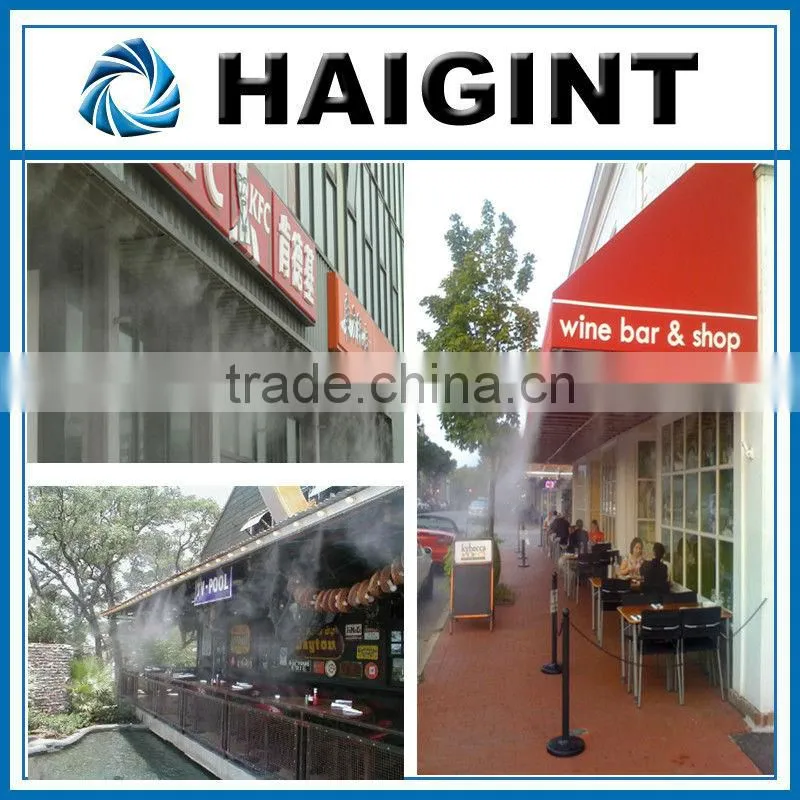 E0071 outdoor mist cooling system, mini misting systems, water mist cooling system