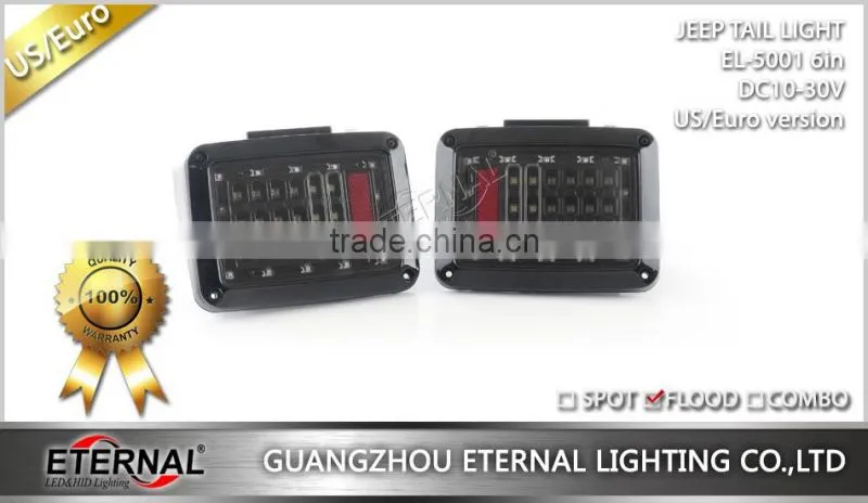 07-16 Jeep Wrangler JK led tail light 4x4 off-road running turn brake reverse rear lamp