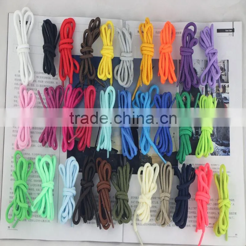 Cheapest colorful offer flat shoelace ,various color,Welcome OEM