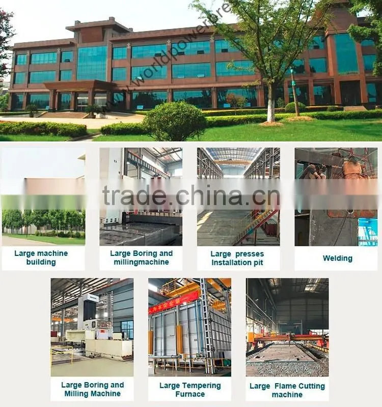 250 Ton H frame Double Crank mechanical power press machine jw36-250