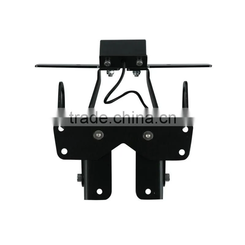 Motorcycle A Set License Plate Bracket For KAWASAKI Z 1000 2007-2009 2008 NEW