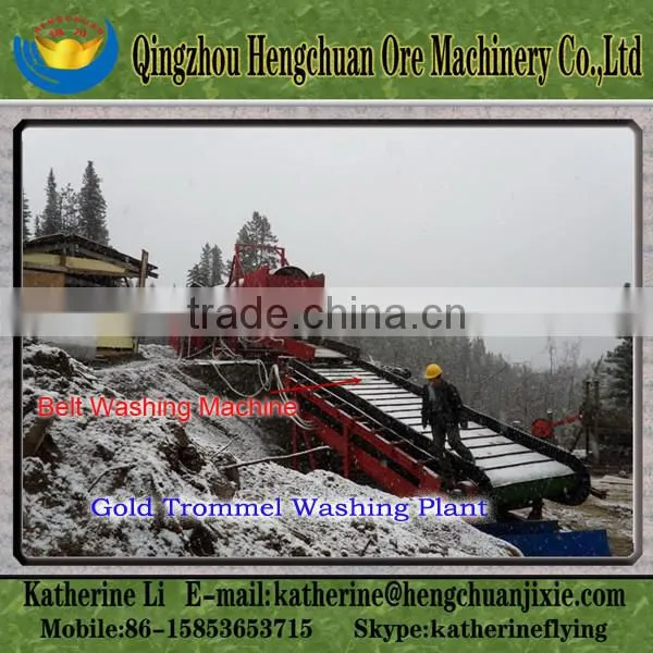 China Best Selling Heavy Clay Gold Wash Plant