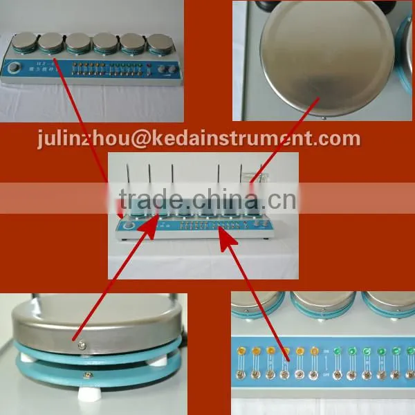 Best Seller HJ-6 Magnetic Stirrer with Hot Plate