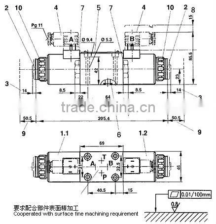 xcmg crane solenoid valve