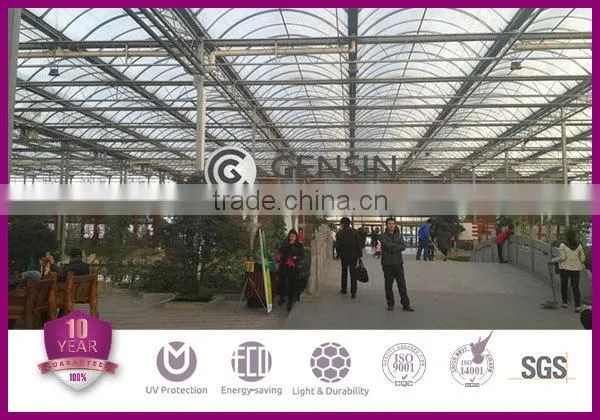 3 wall w-structure polycarbonate U-lock hollow sheets / multi-wall pc roofing sheet/pc panel