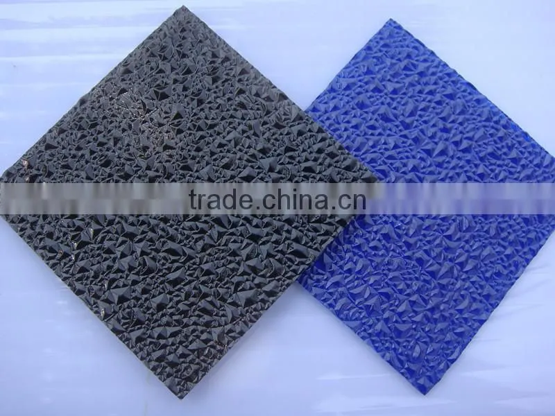 PC embossed sheet polycarbonate sunlight sheet