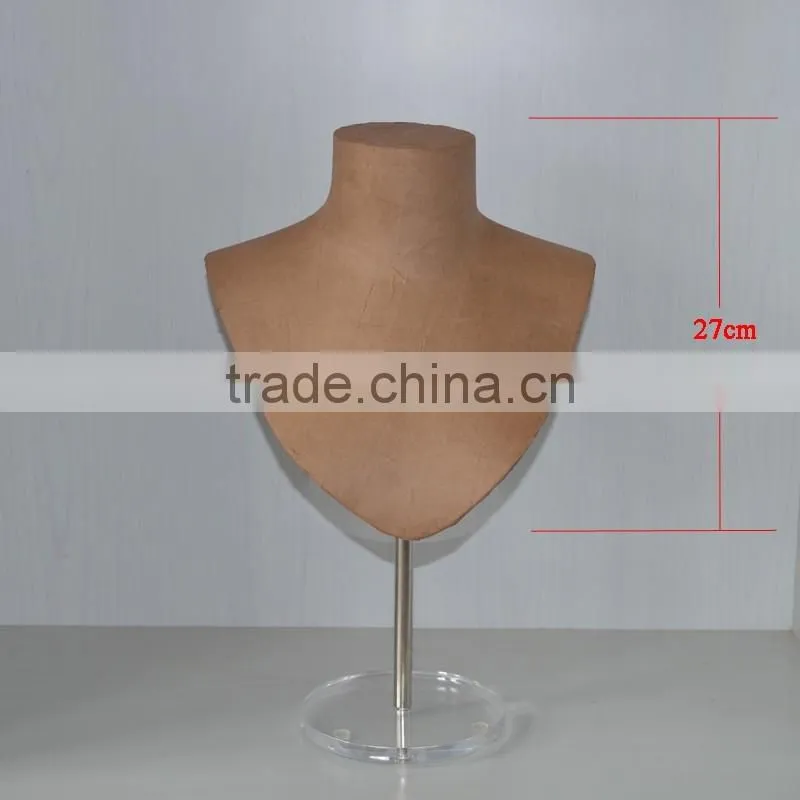 High quality necklace jewelry display mannequins