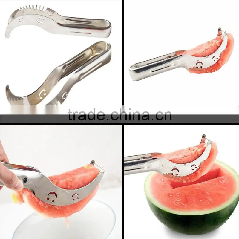 Cantaloupe Fruit Knife Stainless Steel Watermelon Corer Server Cutter