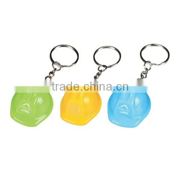 Plastic promotion key chain custom
