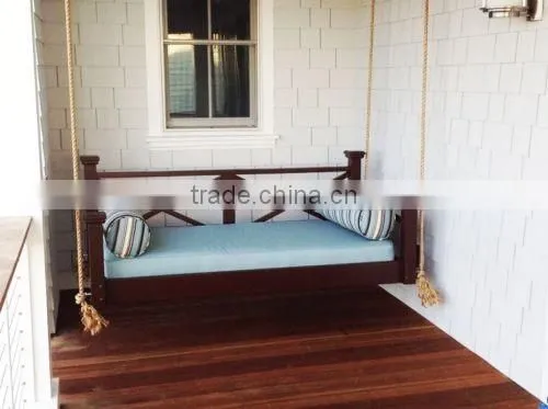 Outdoor Hanging Bed hand crafted outdoor patio furniture