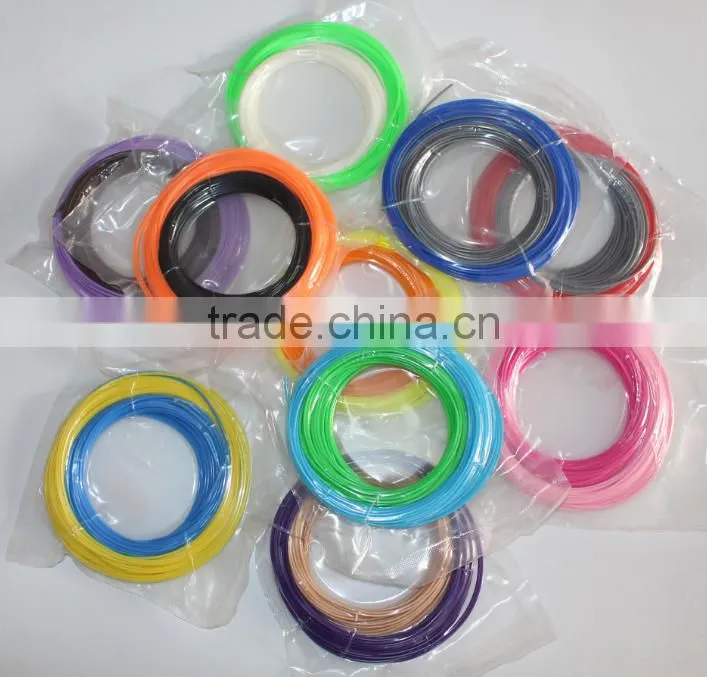 Best Quality 3D Printer Filament ABS/PLA 1.75mm 20 Colors 3D Pen Filaments Cheap Factory Price