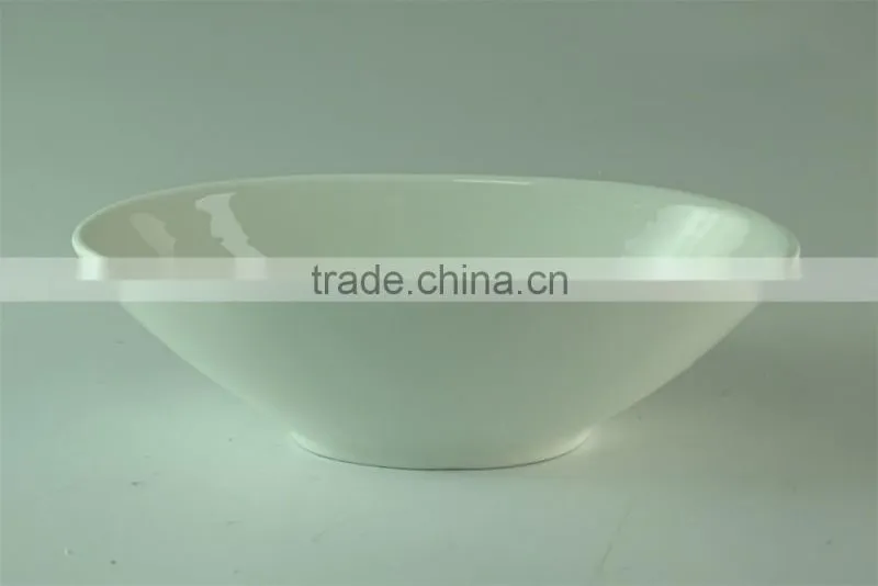 2016 factory cheap multifunction bowl , white bulk ceramic bowl