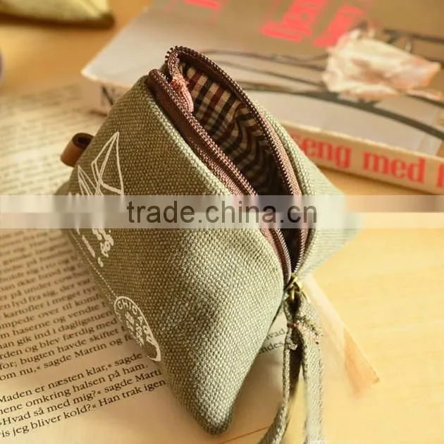 Canvas restore ancient ways wallet rice dumpling coin purse