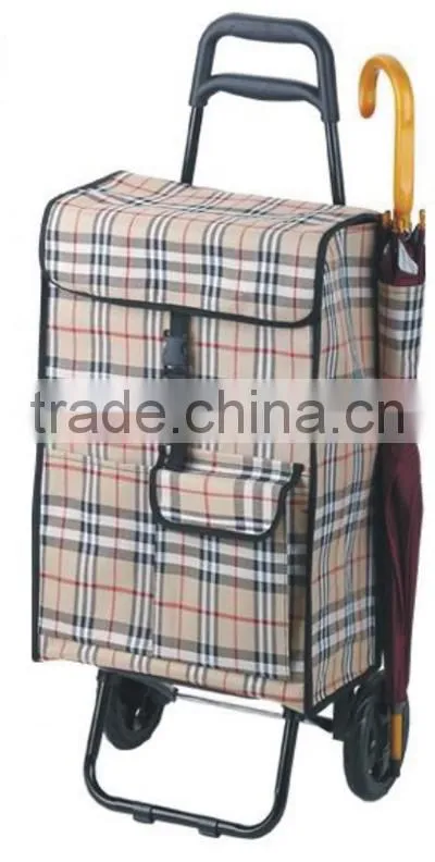 High Quality two wheels shopping cart shopping trolley luggage