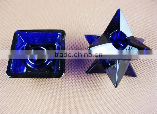 Glass candle holder/glassware