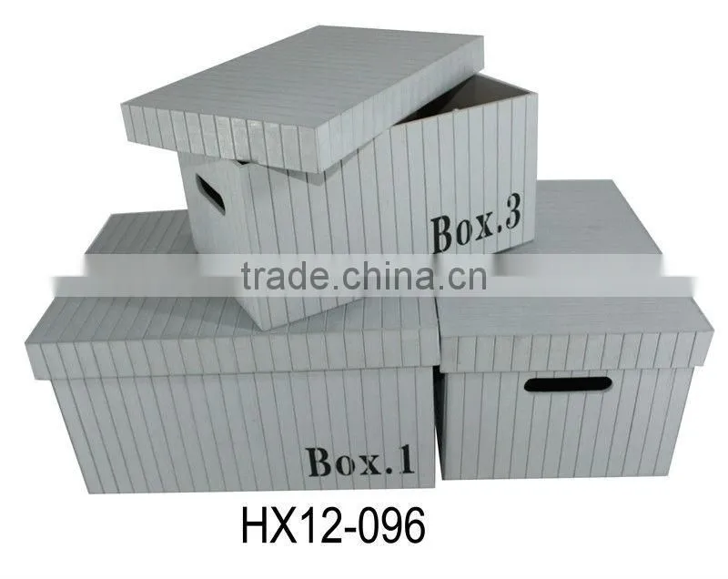 Rectangular Wooden Storage Container