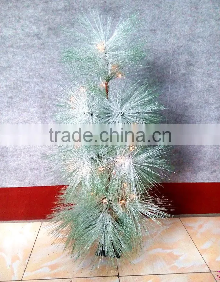 Solid Color Christmas Tree/snowing christmas tree/artificial LED christmas tree